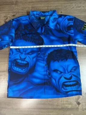 The Incredible Hulk | Shirts | Marvel The Incredible Hulk Blue Graphic ...